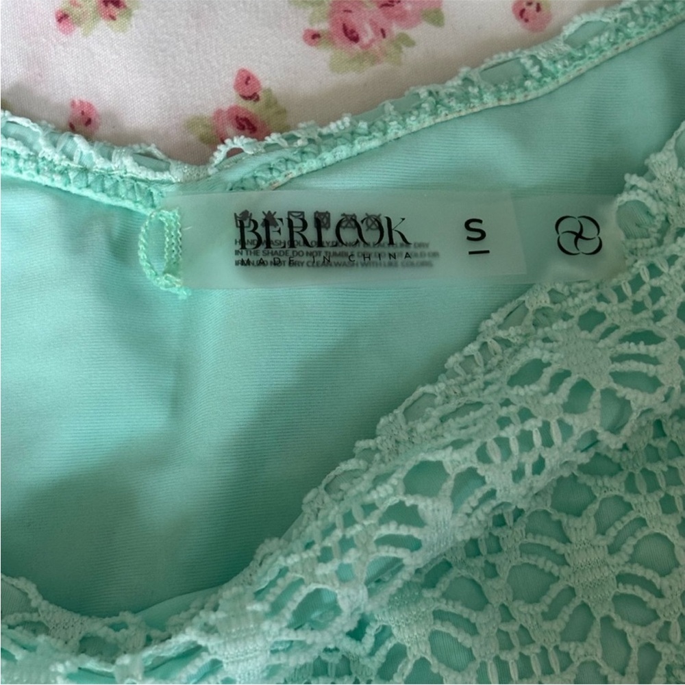 Berlook Mint Lace Bikini Set - image 4